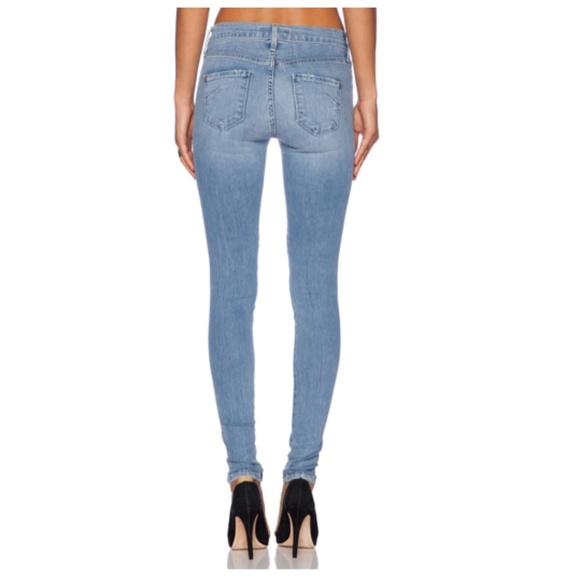 JAMES JEANS Moto Motorcycle Skinny Jeans Size 24 - Picture 3 of 13